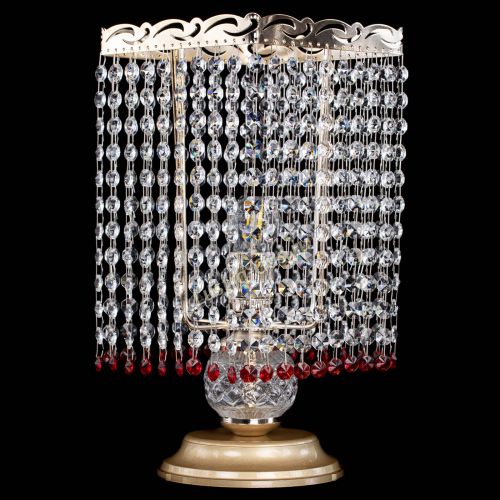 Настольная лампа Квадрат оптикон №1 красная в Химках Настольная лампа Квадрат оптикон №1 красная в Химках