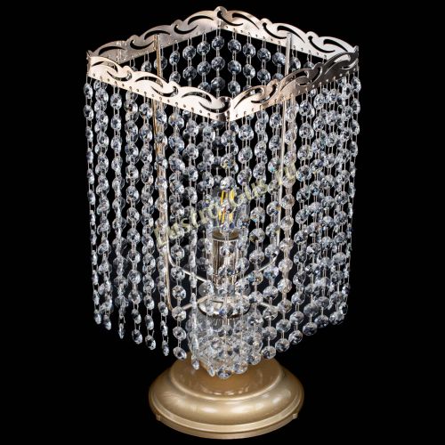 Настольная лампа Квадрат оптикон №1 в Химках Гусь Хрустальный