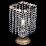 Настольная лампа Квадрат оптикон №1 синяя в Химках