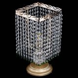 Настольная лампа Квадрат оптикон №1 зеленая в Химках