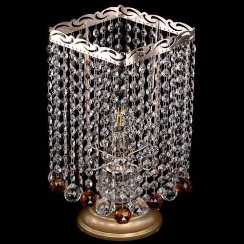 Настольная лампа Квадрат шар чайная в Химках Гусь Хрустальный