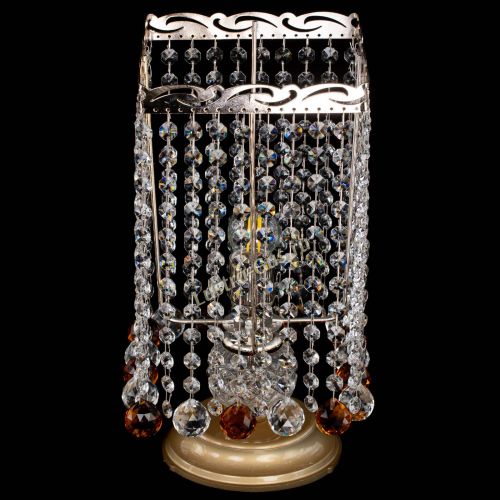 Настольная лампа Квадрат шар чайная в Химках Гусь Хрустальный