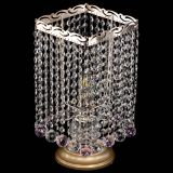 Настольная лампа Квадрат шар розовая в Химках