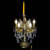 Бронзовая настольная лампа Луиза №5/2 лучик в Химках