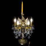 Бронзовая настольная лампа Луиза №5/2 шар в Химках Бронзовая настольная лампа Луиза №5/2 шар в Химках