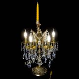 Бронзовая настольная лампа Луиза №5/2 журавлик в Химках