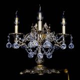 Бронзовая настольная лампа Муза №3 шар в Химках