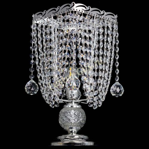 Лампа настольная Престиж 2 Лепестки в Химках Гусь Хрустальный