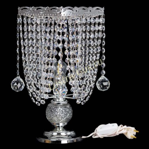 Лампа настольная Престиж 2 Лепестки в Химках Гусь Хрустальный