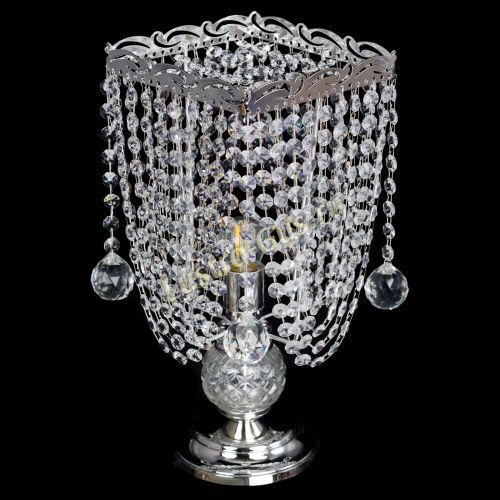 Лампа настольная Престиж 2 Лепестки в Химках Гусь Хрустальный