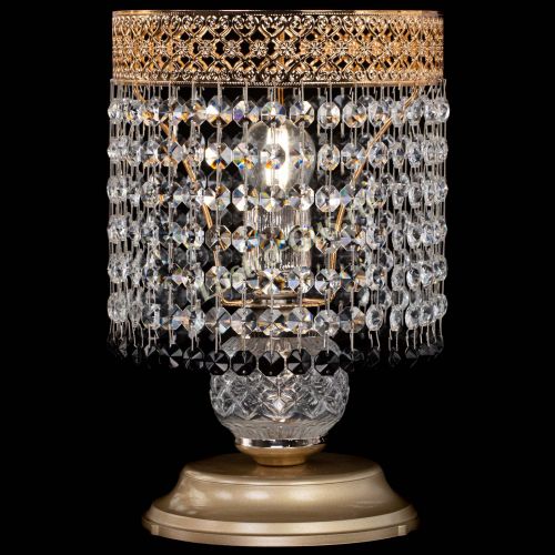 Настольная лампа Венеция №1 мини черная в Химках Гусь Хрустальный