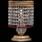 Настольная лампа Венеция №1 мини красная в Химках