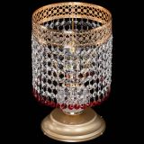 Настольная лампа Венеция №1 мини красная в Химках