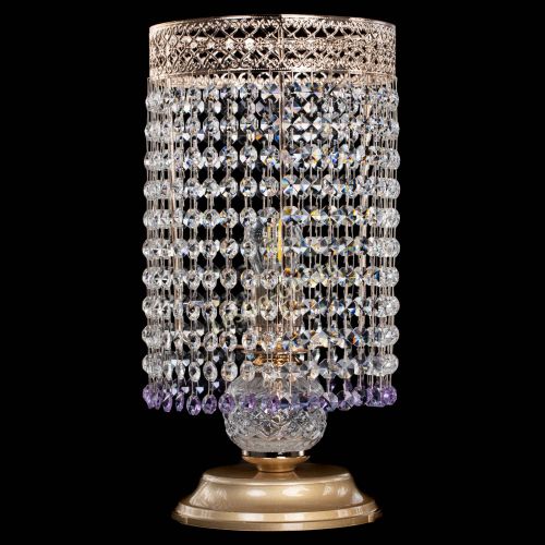 Настольная лампа Венеция оптикон №1 фиолетовая в Химках Настольная лампа Венеция оптикон №1 фиолетовая в Химках