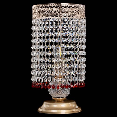 Настольная лампа Венеция оптикон №1 красная в Химках Настольная лампа Венеция оптикон №1 красная в Химках