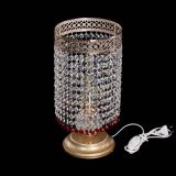 Настольная лампа Венеция оптикон №1 красная в Химках Настольная лампа Венеция оптикон №1 красная в Химках