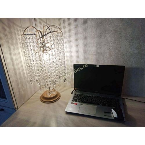 Настольная лампа Виноград №1 в Химках Гусь Хрустальный