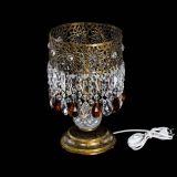 Настольная лампа Восток с пластинками под бронзу Чайная в Химках Настольная лампа Восток с пластинками под бронзу Чайная в Химках