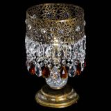 Настольная лампа Восток с пластинками под бронзу Чайная в Химках Настольная лампа Восток с пластинками под бронзу Чайная в Химках