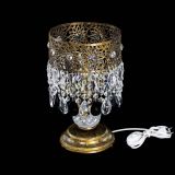 Настольная лампа Восток с пластинками под бронзу Черная в Химках Настольная лампа Восток с пластинками под бронзу Черная в Химках