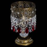 Настольная лампа Восток с пластинками под бронзу Красная в Химках Настольная лампа Восток с пластинками под бронзу Красная в Химках