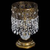 Настольная лампа Восток с пластинками под бронзу в Химках