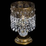 Настольная лампа Восток с пластинками под бронзу в Химках