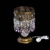 Настольная лампа Восток с пластинками под бронзу Розовая в Химках Настольная лампа Восток с пластинками под бронзу Розовая в Химках