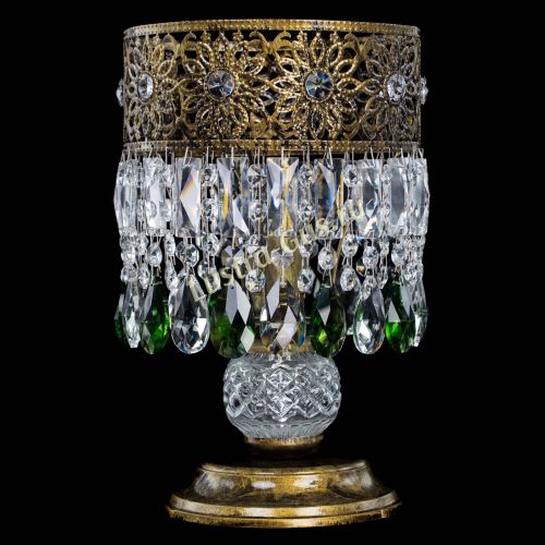 Настольная лампа Восток с пластинками под бронзу Зеленая в Химках Настольная лампа Восток с пластинками под бронзу Зеленая в Химках