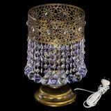 Настольная лампа Восток с шарами под бронзу Фиолетовая в Химках Настольная лампа Восток с шарами под бронзу Фиолетовая в Химках