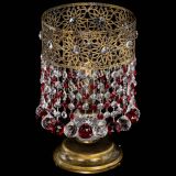 Настольная лампа Восток с шарами под бронзу Красная в Химках Настольная лампа Восток с шарами под бронзу Красная в Химках