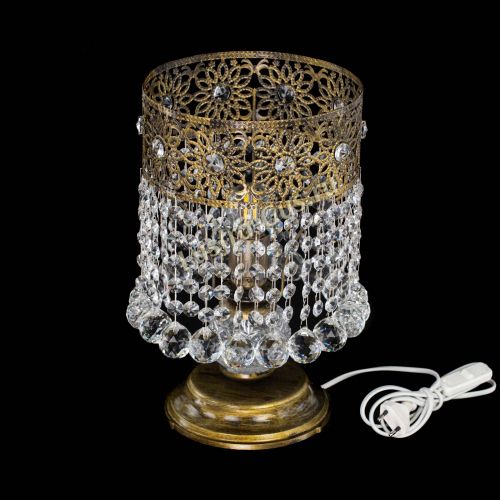 Настольная лампа Восток с шарами под бронзу в Химках Гусь Хрустальный