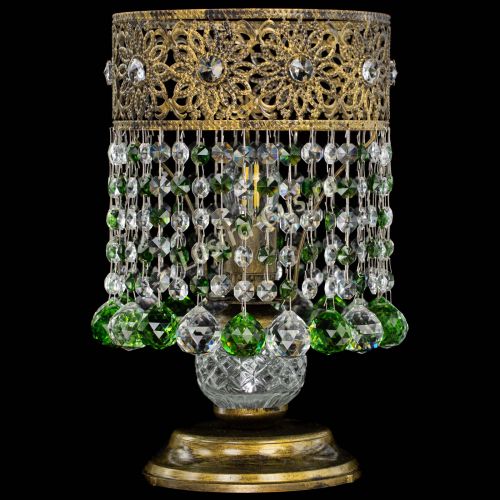 Настольная лампа Восток с шарами под бронзу Зеленая в Химках Настольная лампа Восток с шарами под бронзу Зеленая в Химках