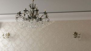 Люстра Хрустальные брызги с подвесом журавлик черный в Химках отзыв и фото покупателя