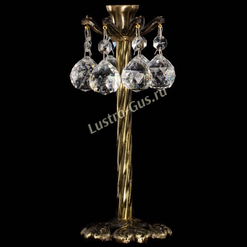 Подсвечник Антик №1/2 Шар в Химках Гусь Хрустальный