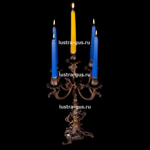 Подсвечник Изабелла ангел 5 свечей в Химках Гусь Хрустальный