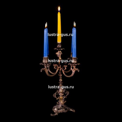 Подсвечник Изабелла ангел 5 свечей в Химках Гусь Хрустальный