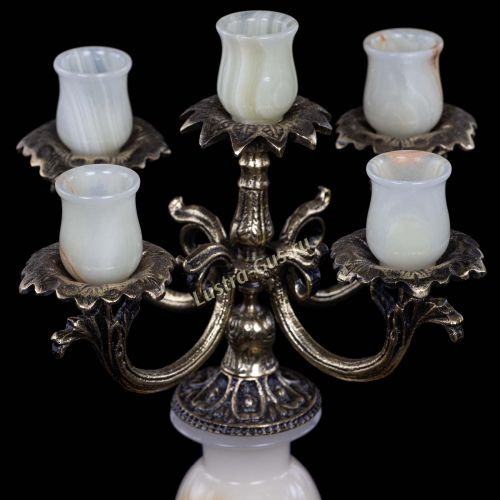 Подсвечник Оникс №5 в Химках Гусь Хрустальный