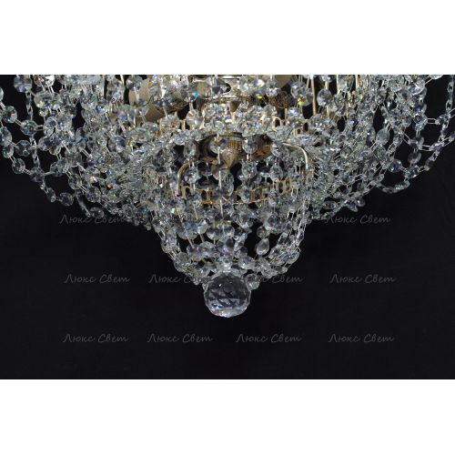 Люстра Акация № 1 - 3 лампы подвесная в Химках Гусь Хрустальный