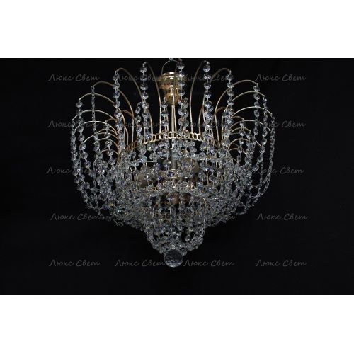 Люстра Акация № 1 - 3 лампы подвесная в Химках Гусь Хрустальный