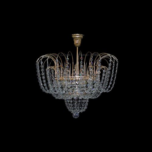 Люстра Акация № 1 - 3 лампы подвесная в Химках Гусь Хрустальный