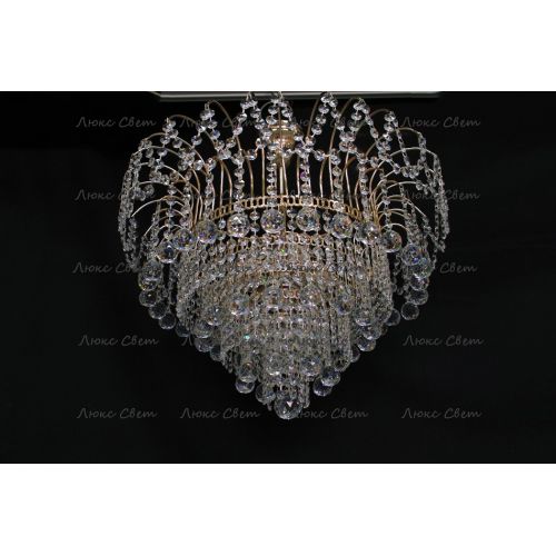 Люстра Акация № 4 - 4 лампы подвесная в Химках Гусь Хрустальный