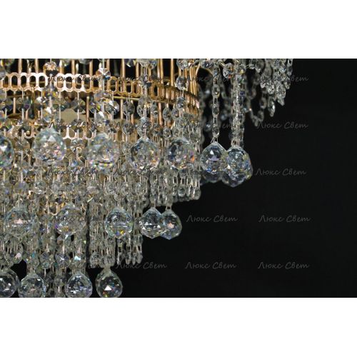 Люстра Акация № 4 - 4 лампы подвесная в Химках Гусь Хрустальный