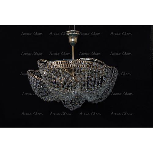 Люстра Космос 3 лампы с подвесом в Химках Гусь Хрустальный