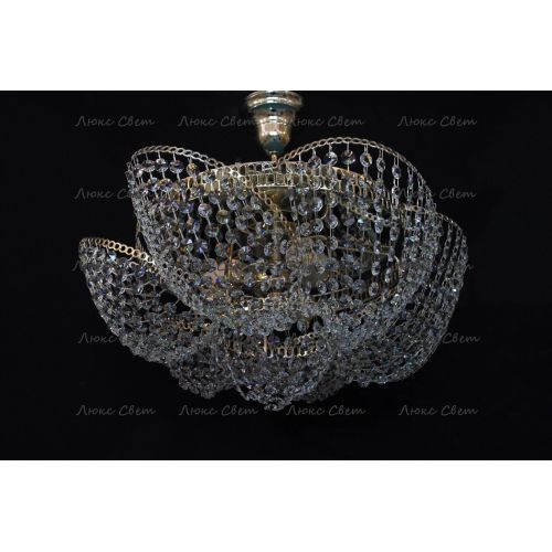 Люстра Космос 3 лампы с подвесом в Химках Гусь Хрустальный