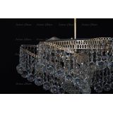 Люстра Космос 3 лампы с подвесом шар в Химках