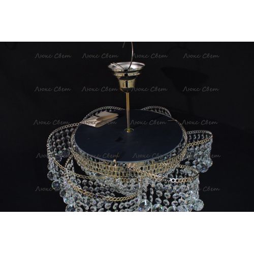 Люстра Космос 3 лампы с подвесом шар в Химках Гусь Хрустальный