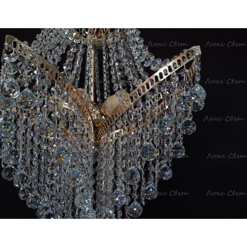 Люстра Лилия № 2 шар в Химках Гусь Хрустальный