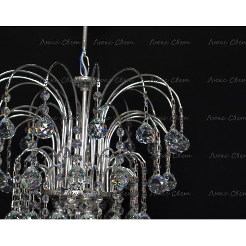 Люстра Каскад шар 30 мм в Химках Гусь Хрустальный