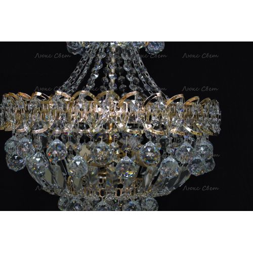 Люстра Катерина шар с подвесом в Химках Гусь Хрустальный